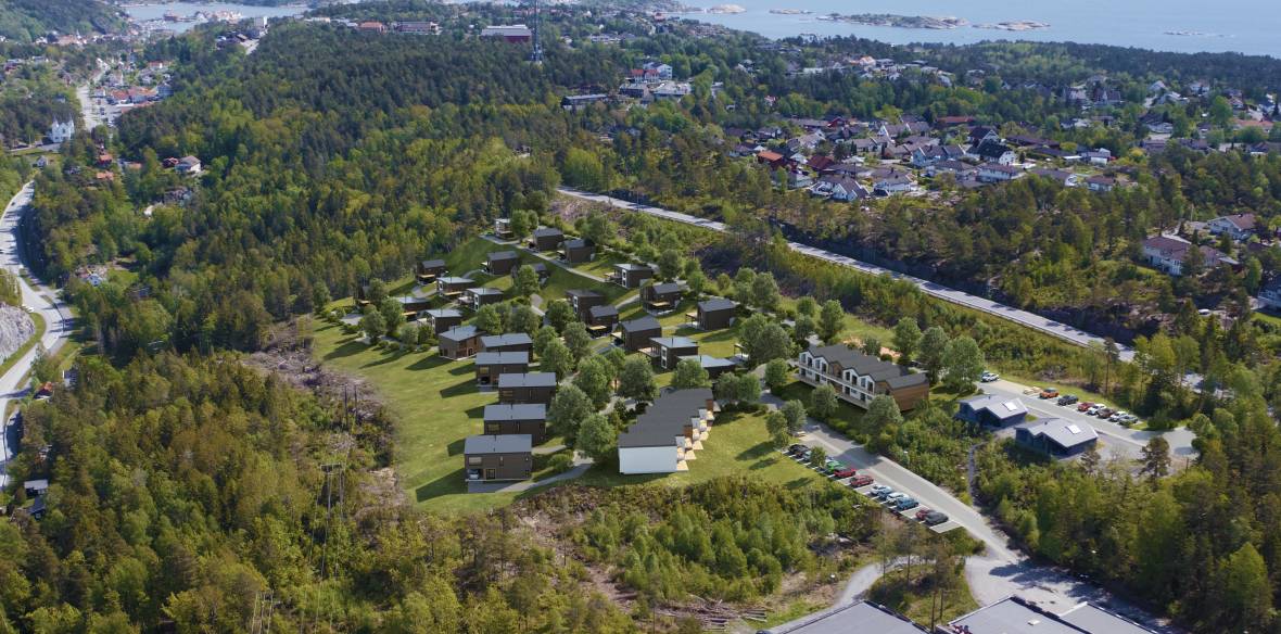 Solvik terrasse - 27 solrike boligtomter på Viddefjell i Risør ...